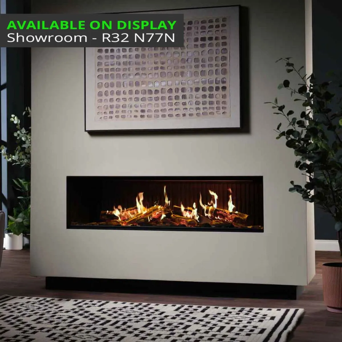 Solus iX15 Ultra Realistic Electric Fire - Image 1
