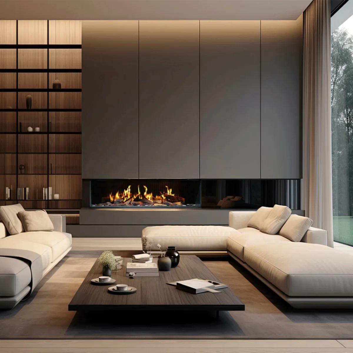 Solus iX18 Ultra Realistic Electric Fire - Image 1