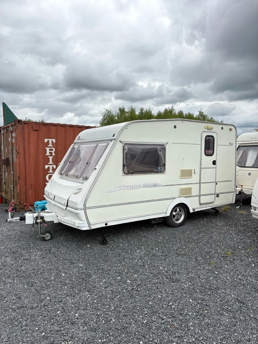 Abbey Domino 800kg 2 Berth Caravan - Image 1