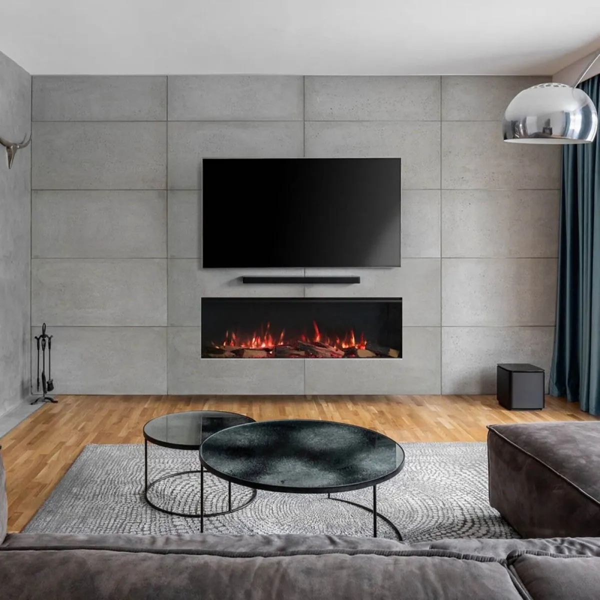 Solus VS130 Inset Electric Fire for Feature Wall - Image 1