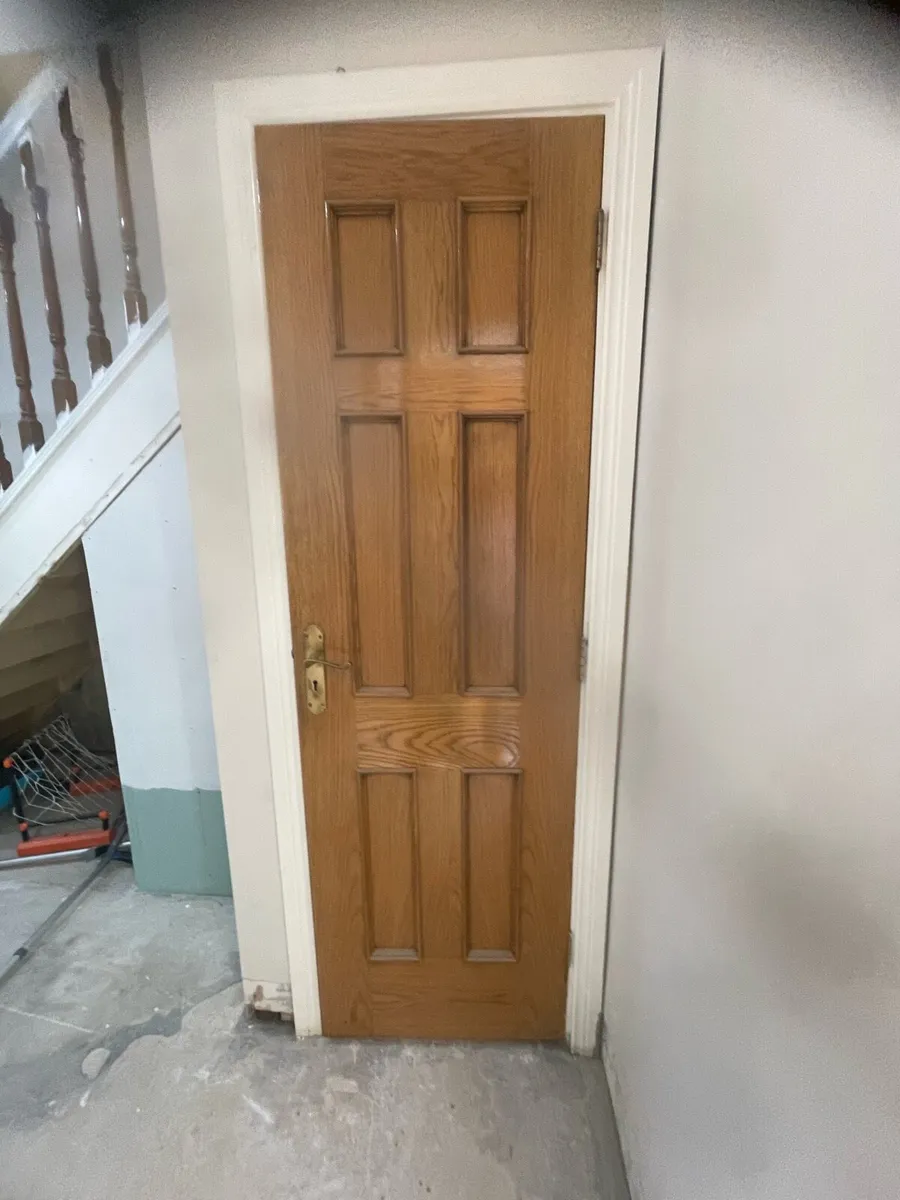Solid Wooden Doors x4 - Image 3