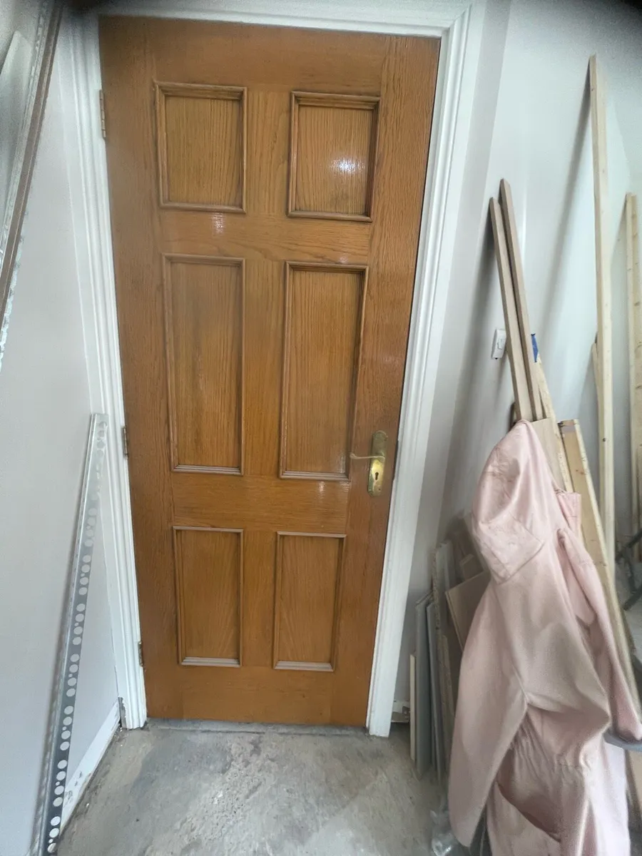 Solid Wooden Doors x4 - Image 4