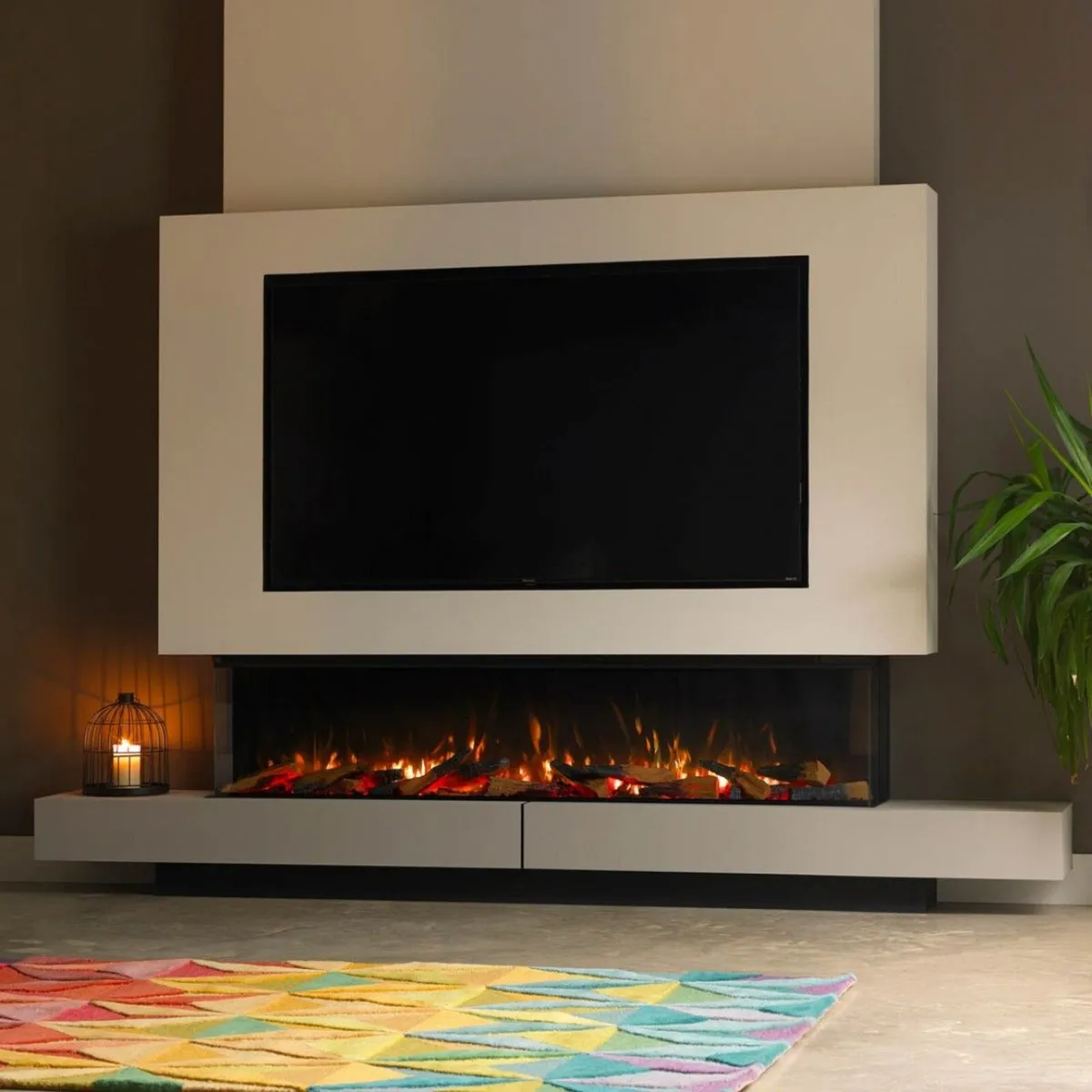 Solus VS180 Built in Electric Fire for Media Wall - Image 1