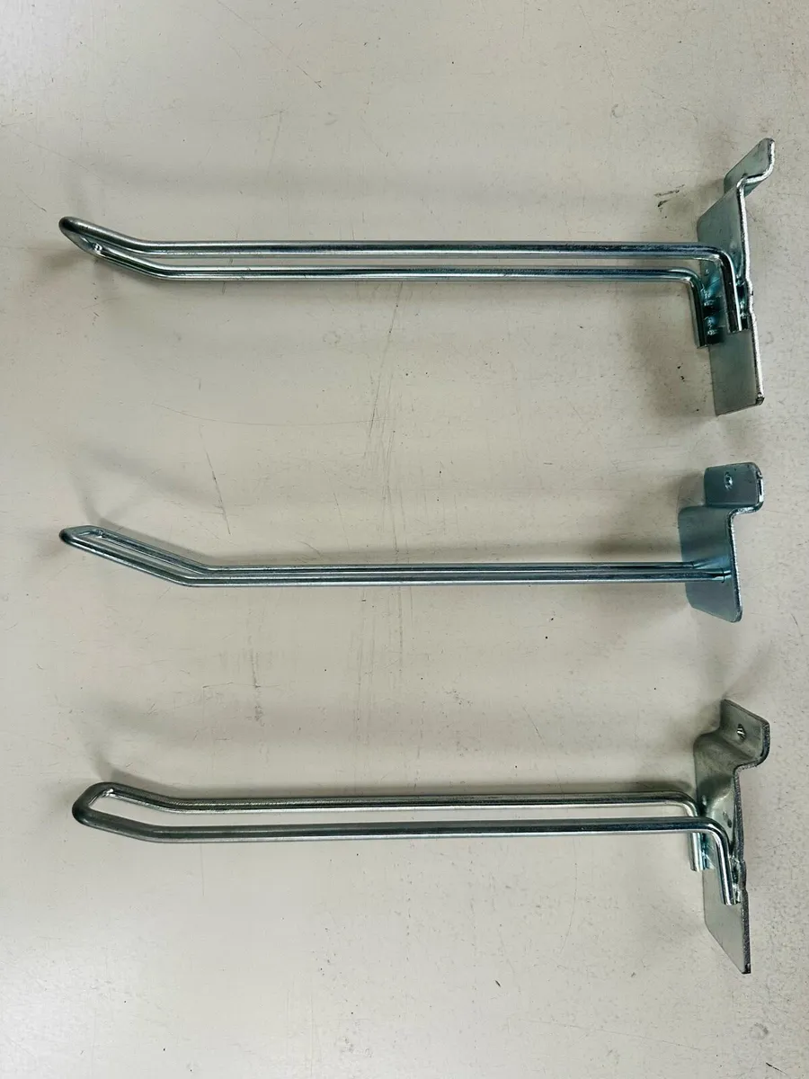 60 CENT SLAT WALL HOOKS SHOP DISPLAY - Image 2