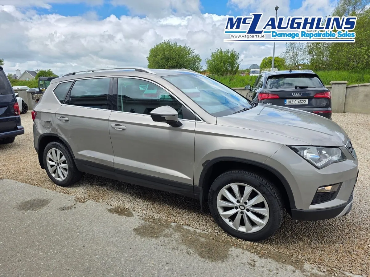 Seat Ateca 2018 Brown 1.6L Damage Repairable - Image 1
