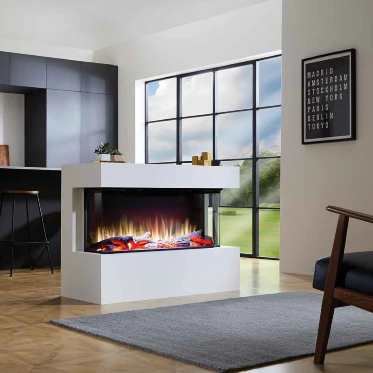 Infinity 1000e DEEP i-Range Ecoflame Electric Fire - Image 2