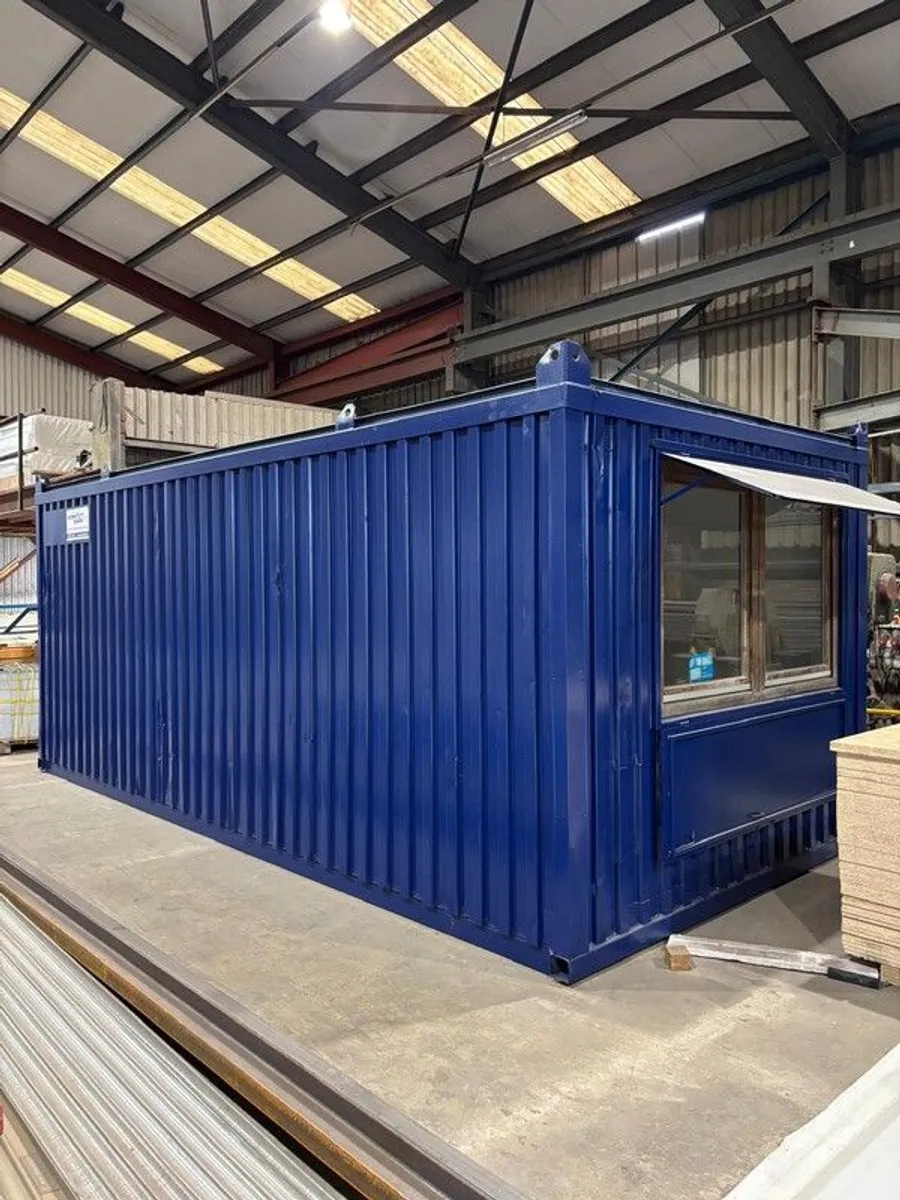 20ft x 10ft steel antivandal Kabin - Image 1