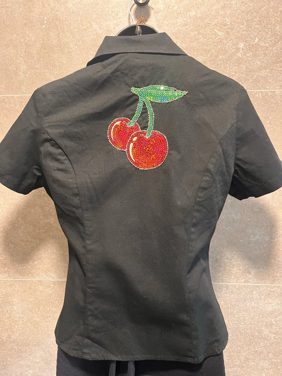 Ladies rockabilly shirt - Image 1