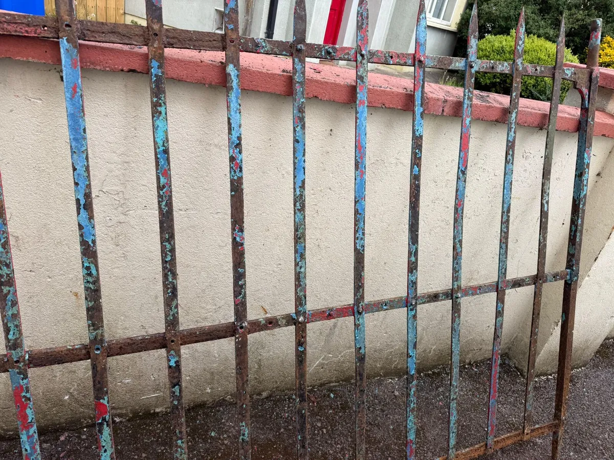 Iron gates