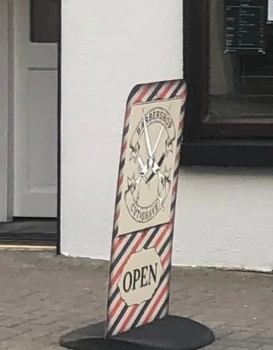 Barbershop sign