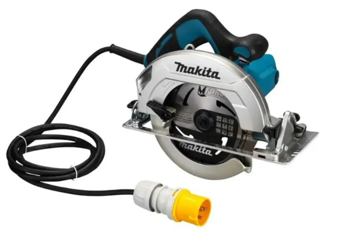 Makita HS7611J/1 190mm Circular Saw 1600W 110V - Image 3