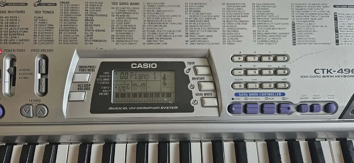 Casio keyboard - Image 2