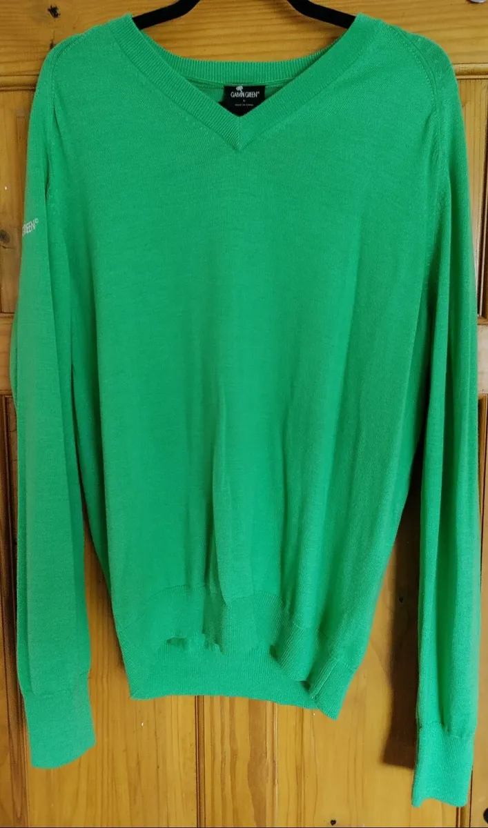 Galvin Green V Neck L New - Image 3
