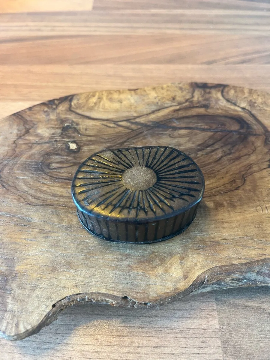 Georgian Papier Mache Pocket Snuff Box - Image 3