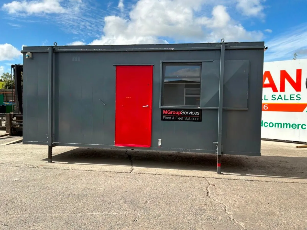 20ft PORTABLE SITE CABIN / HOME OFFICE......1182t. - Image 3