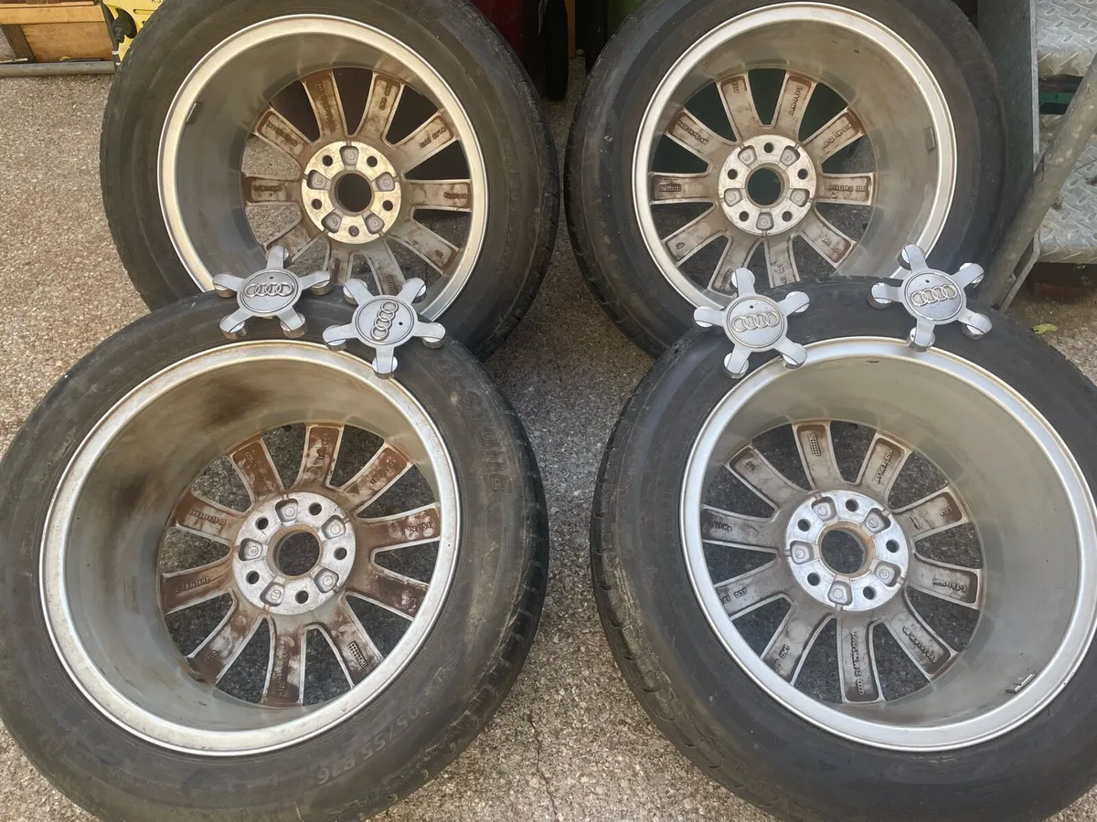 Audi Alloys 16 inch and tyres - Image 2