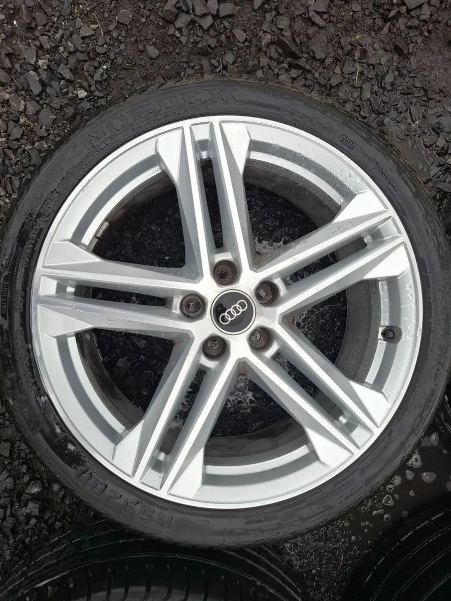 19" Genuine Audi S Line Alloys with tyres - Image 1