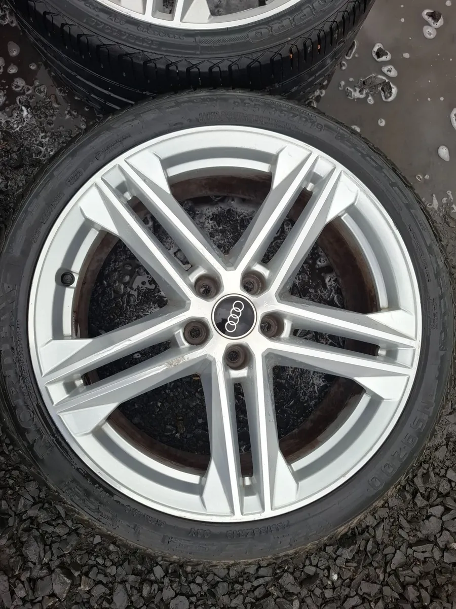 19" Genuine Audi S Line Alloys with tyres - Image 4