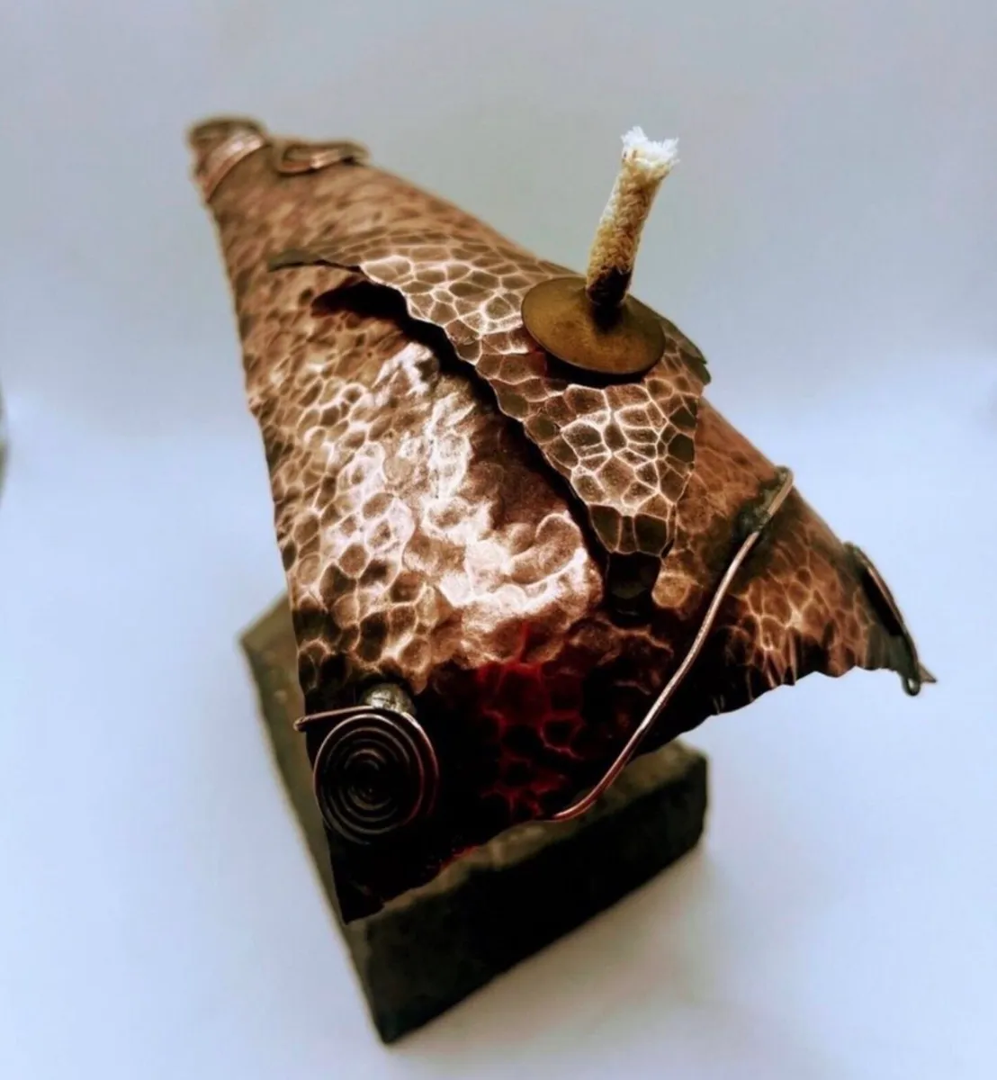 Hand crafted Copper Sculpture burner - Image 4