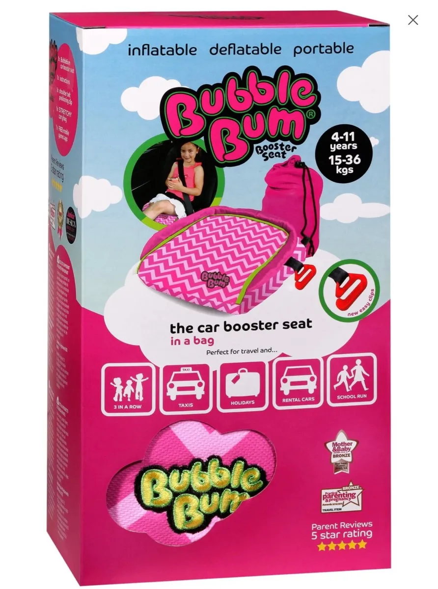 Bubble Bum car seat - Image 2