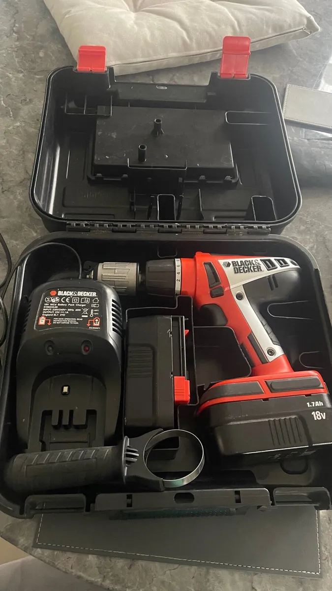Black & Decker Cordless Drill Set - Image 1