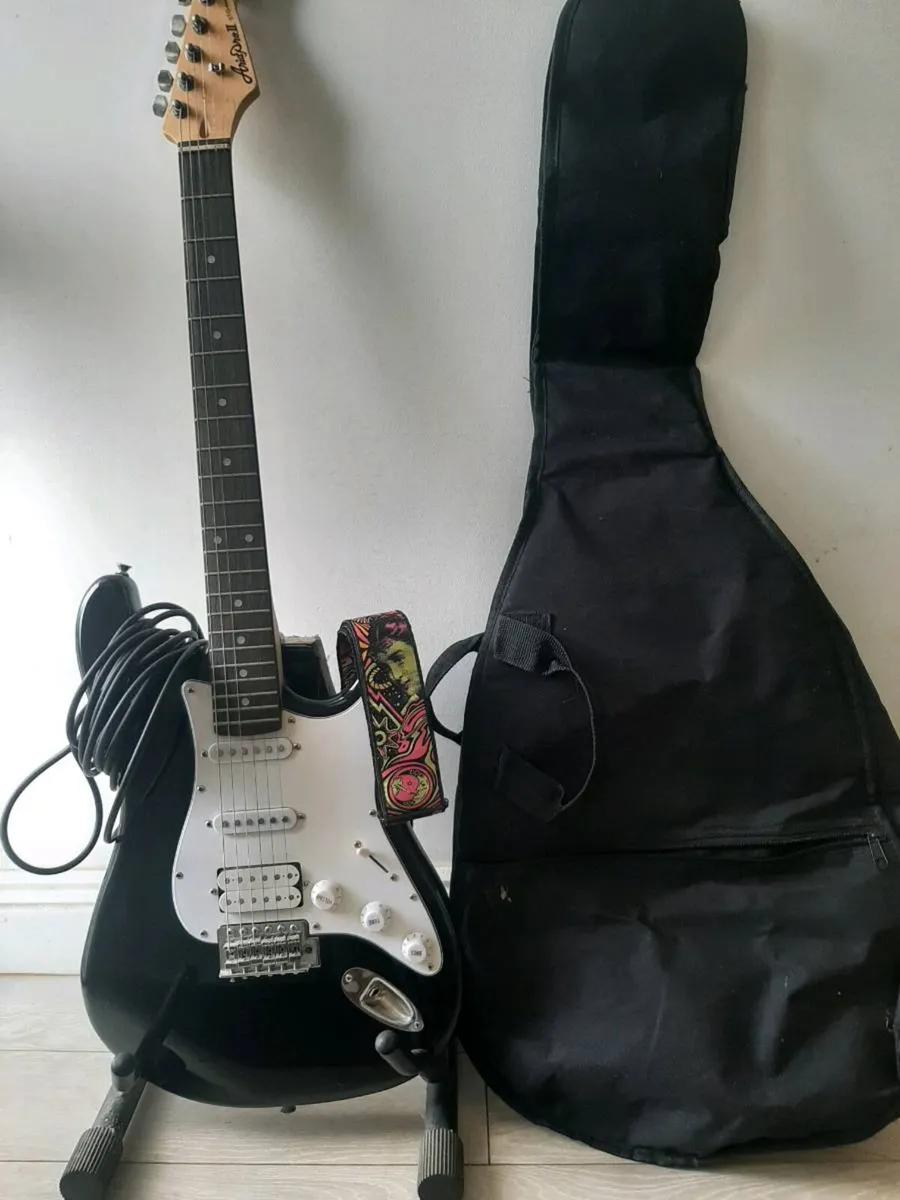 AriaProII STG-Series HSS Guitar Bundle (NEED GONE) - Image 1