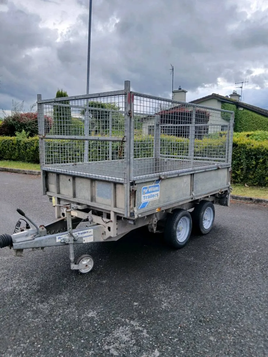 Ifor Williams trailer 8ft by 5ft - Image 1