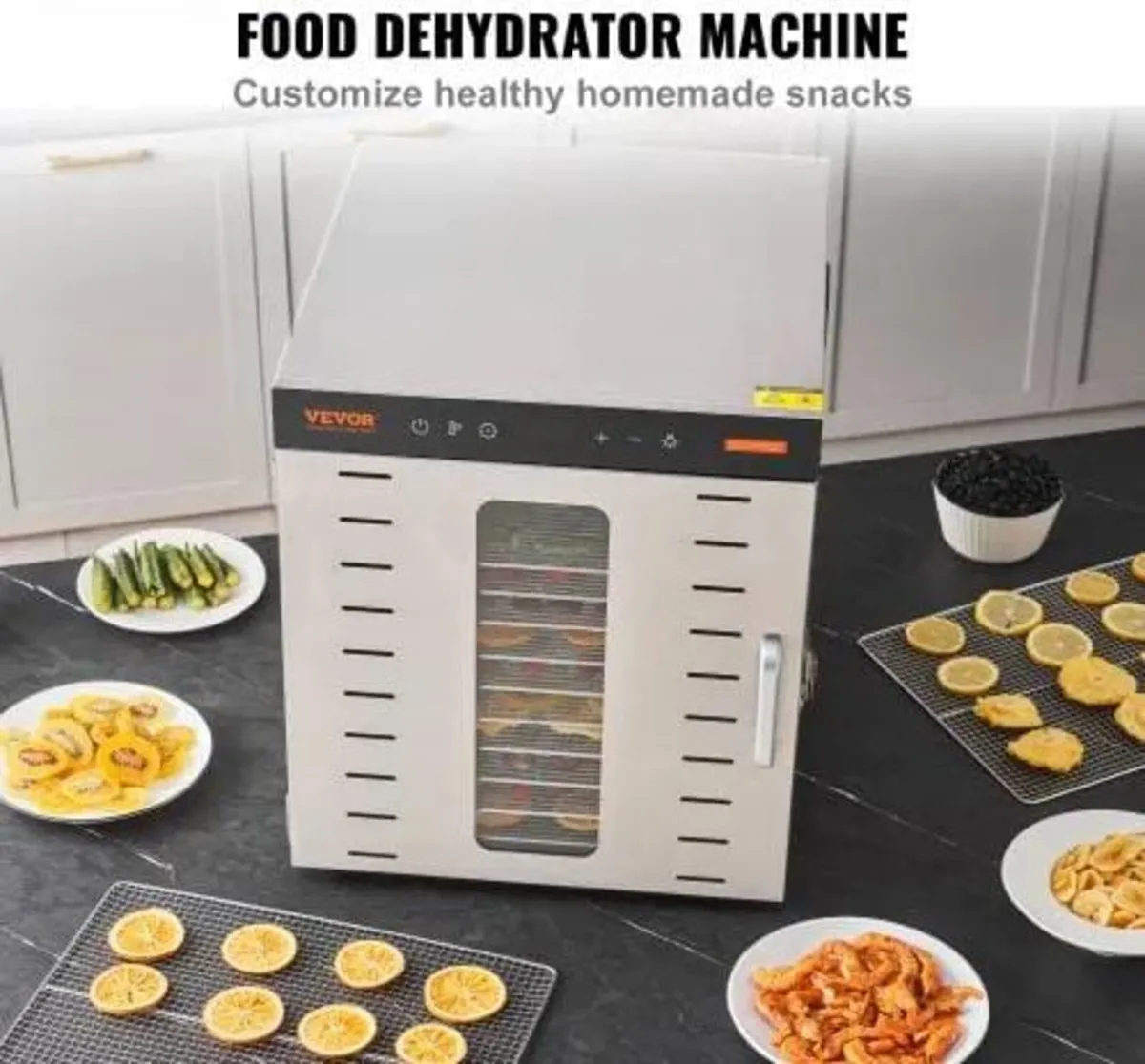 10 Trays Food Dehydrator Machine Stainless Steel 1 - Image 4