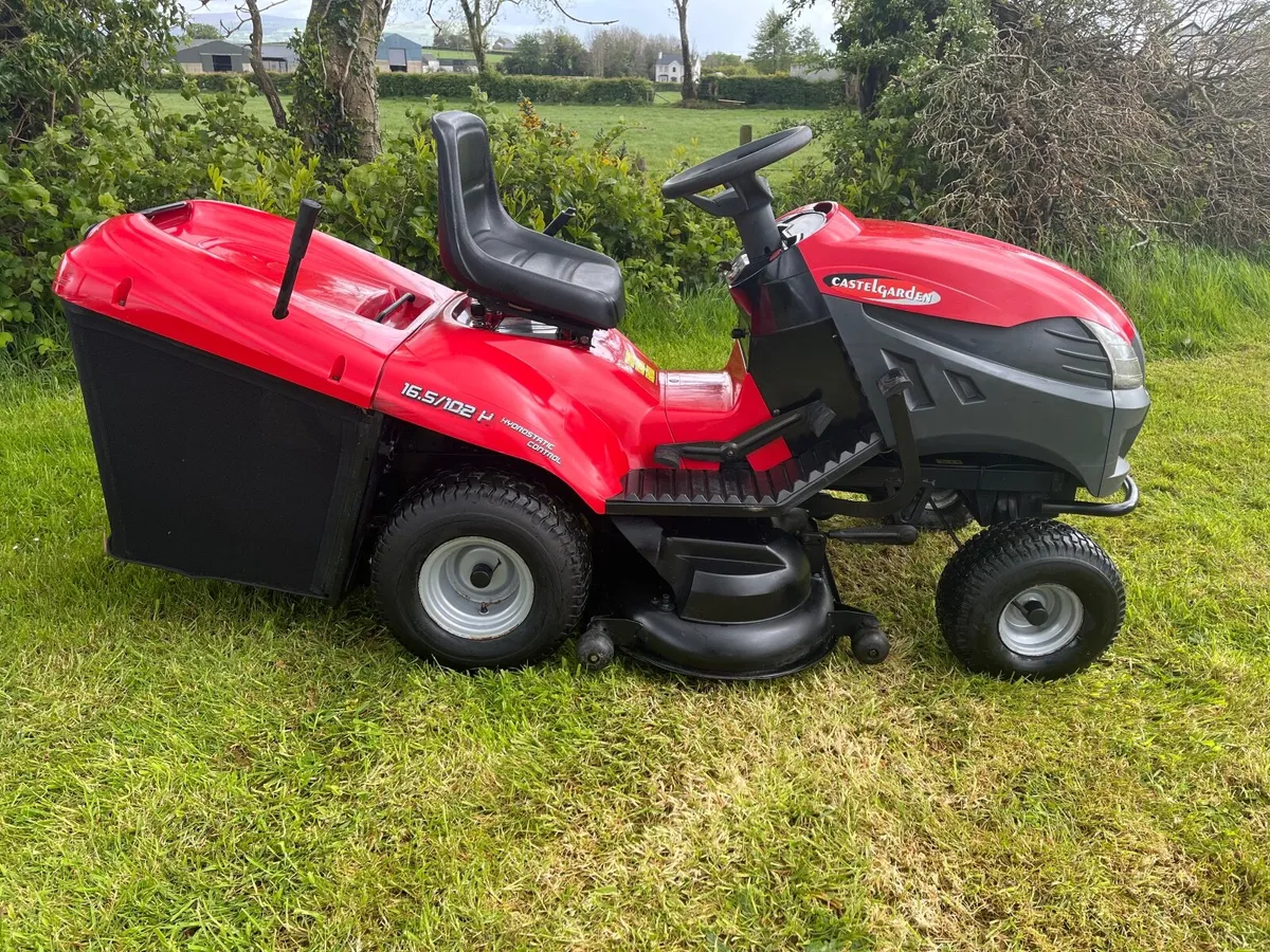 Castle garden 16.5hp 42inch cut ride on lawnmower - Image 4