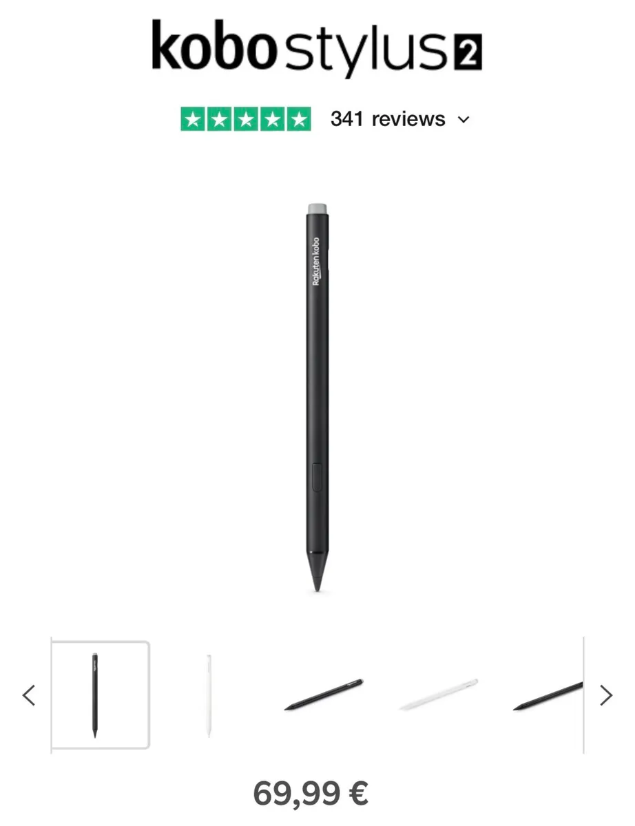 Kobo Libra Colour e-reader with folio and stylus - Image 4