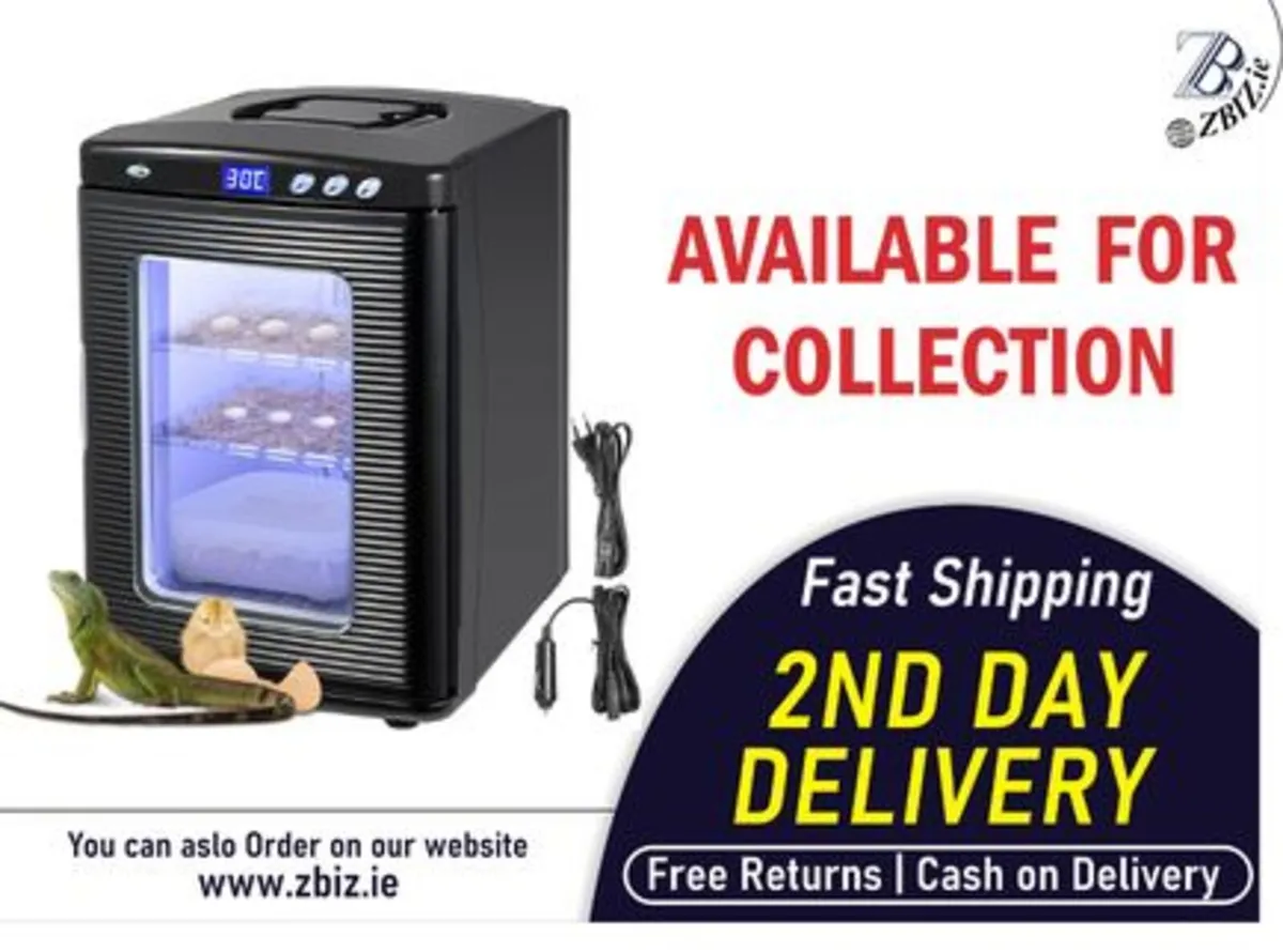 Reptile Egg Incubator Digital LED Display 25L - Image 1