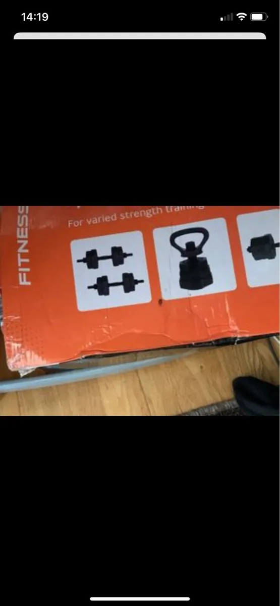 Dumbles, kettle and push complete weight Set - Image 3