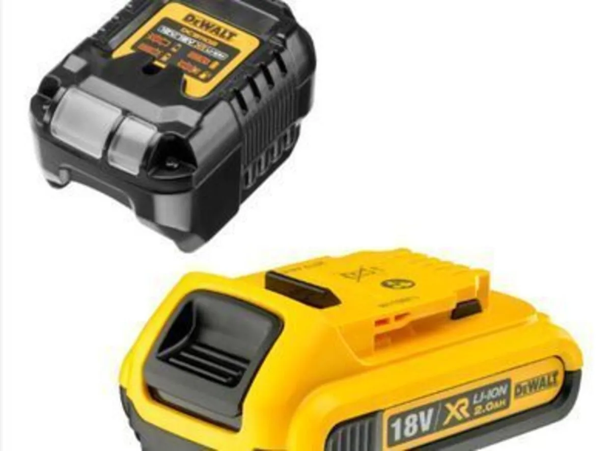 Dewalt DCB183 18V XR 2Ah Li-Ion Battery + DCB1102