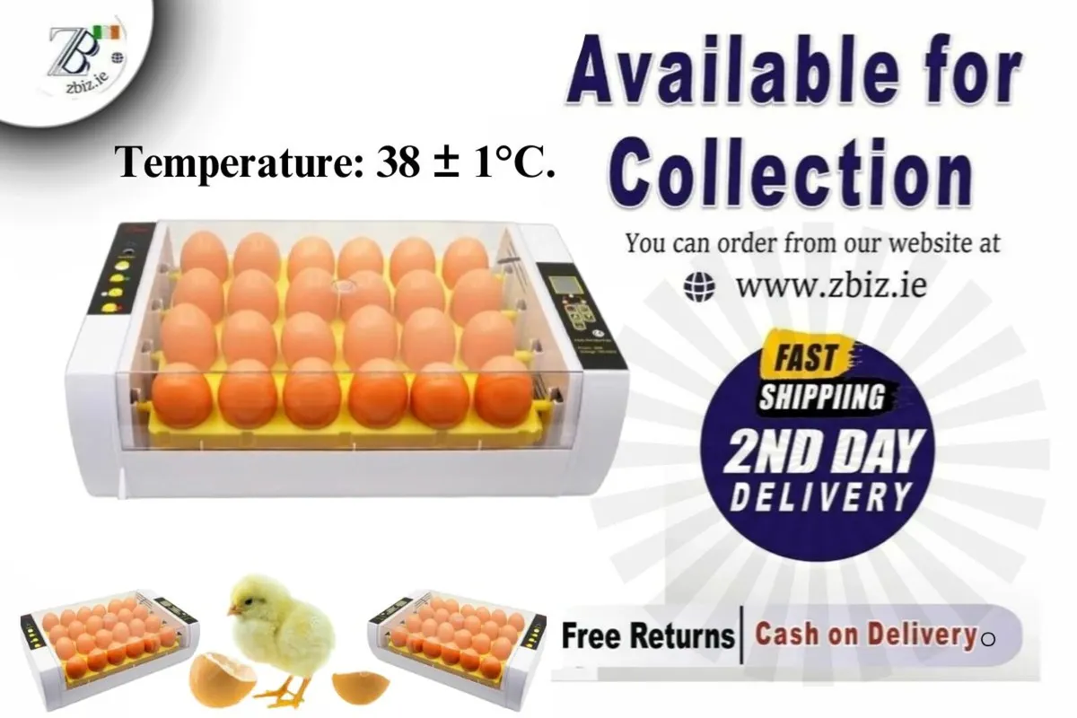 Egg Incubator 24 Egg Automatic Digital Control - Image 1