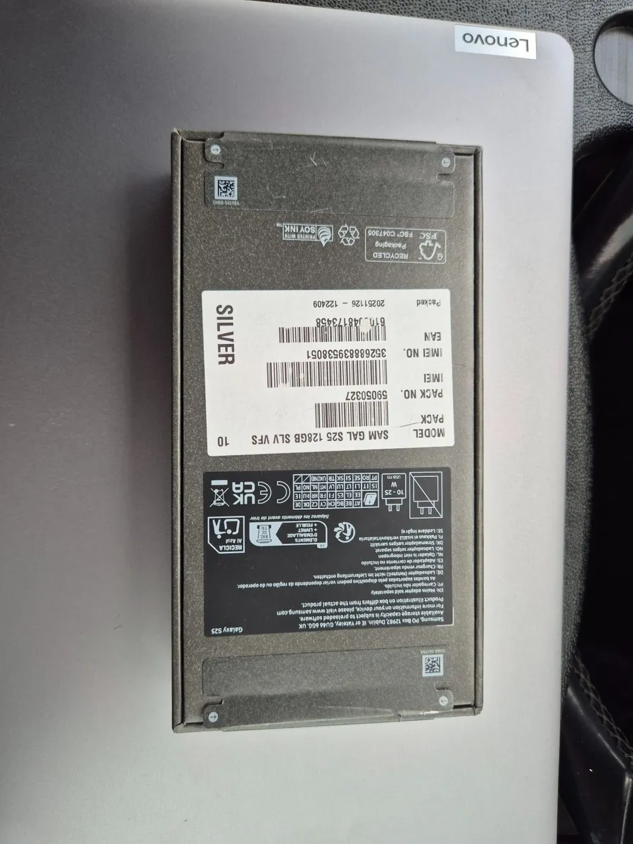 Samsung S25 128GB Silver - Brand new - Image 3