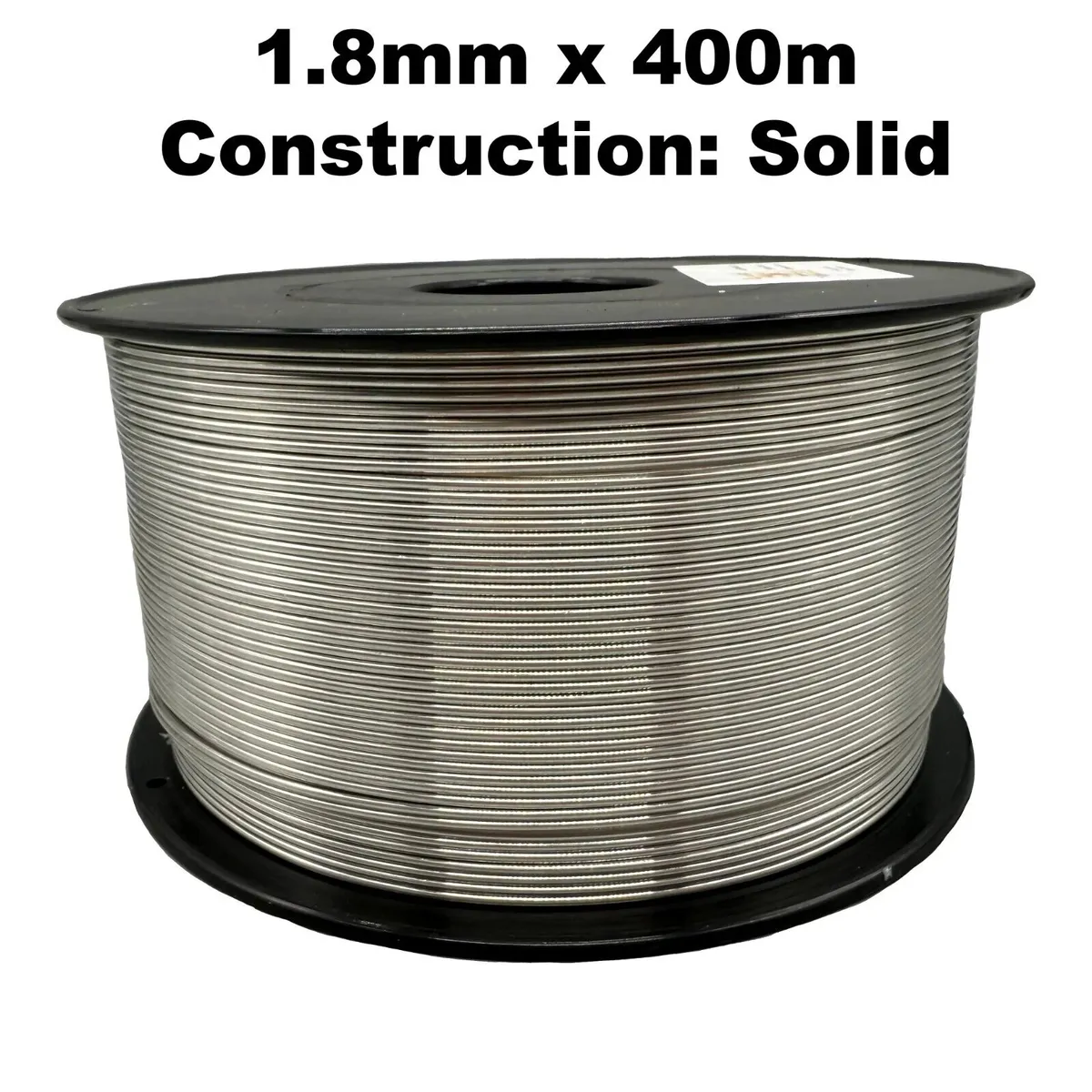 1.8mm Aluminium Wire for Electric Fencing 400 Metr - Image 1