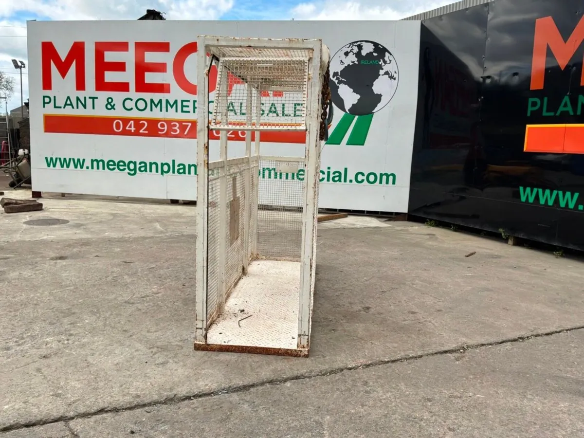 84" X 30" MAN BASKET....ACCESS SAFETY CAGE...4154. - Image 4