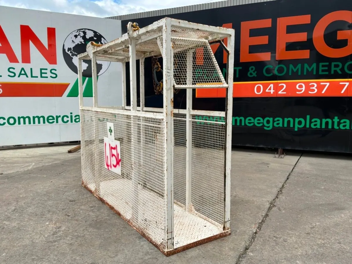 84" X 30" MAN BASKET....ACCESS SAFETY CAGE...4154. - Image 2