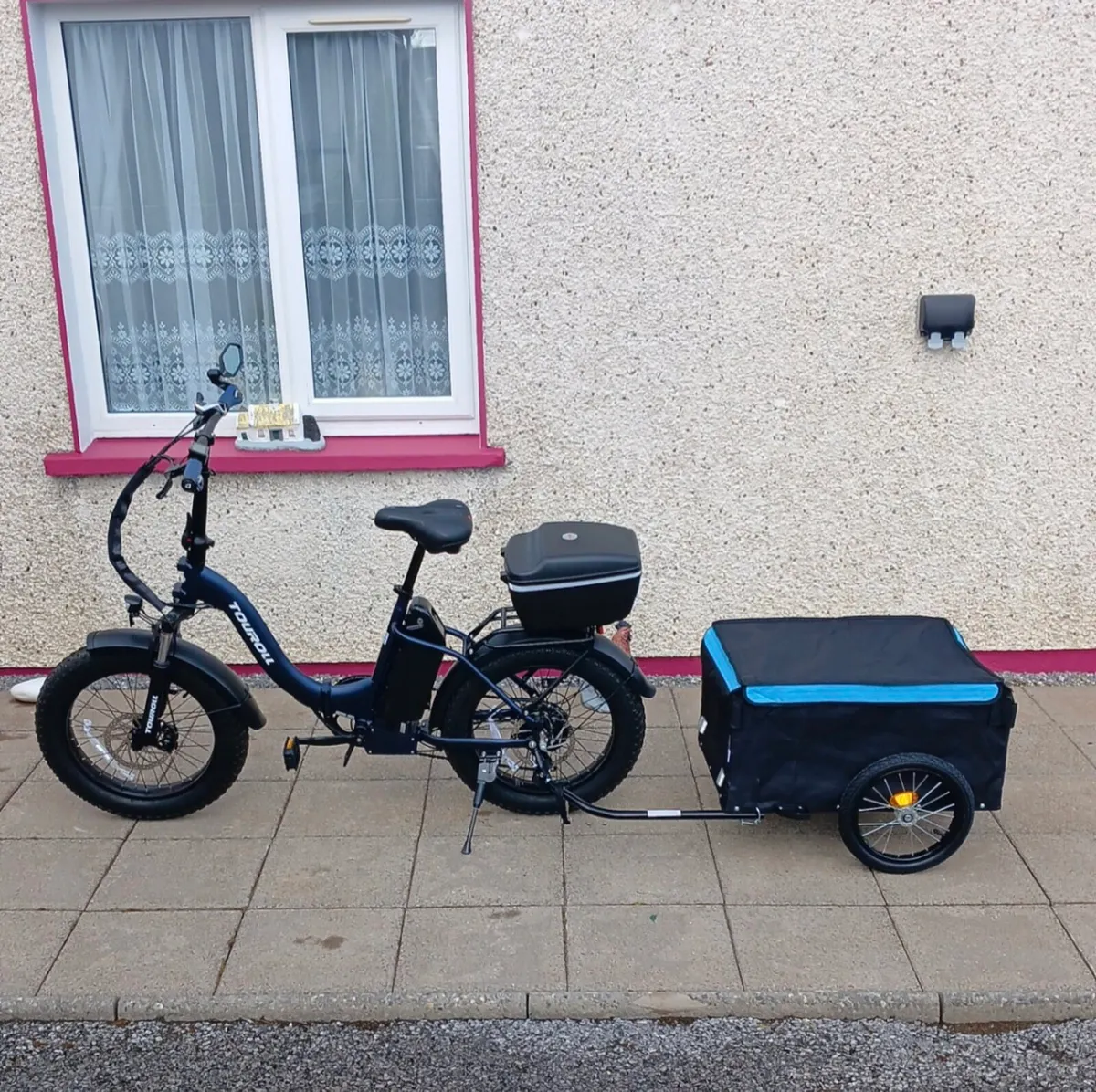 €1,050 Folding E-Bike – 130km Range – Like New - Image 1
