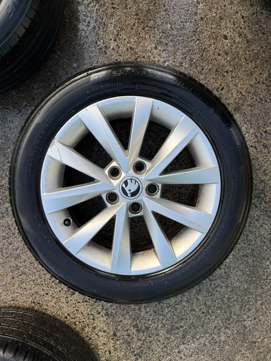 2022 SKODA OCTAVIA 16" ALLOY WHEELS - Image 3
