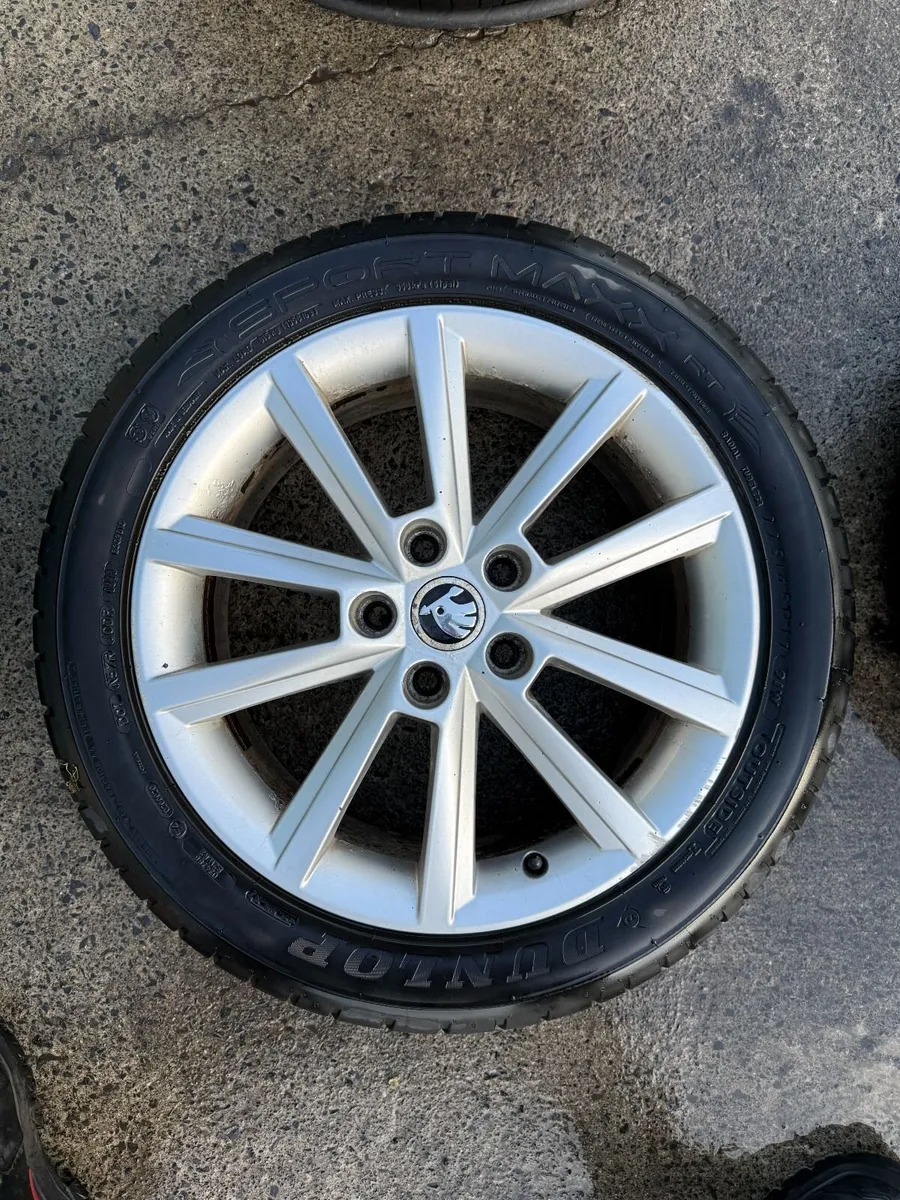 SKODA OCTAVIA 17" ALLOY WHEELS - Image 2