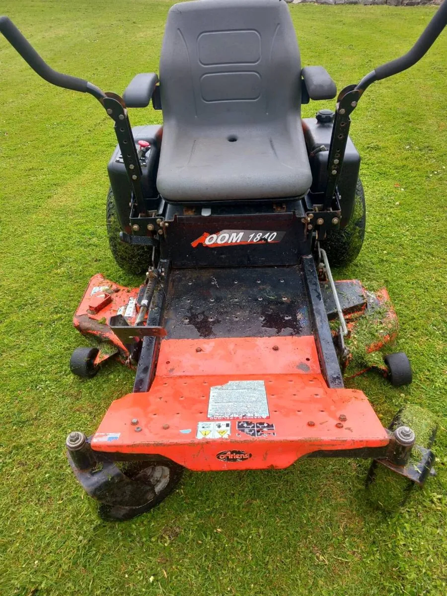 Aliens zero turn mower for sale - Image 2