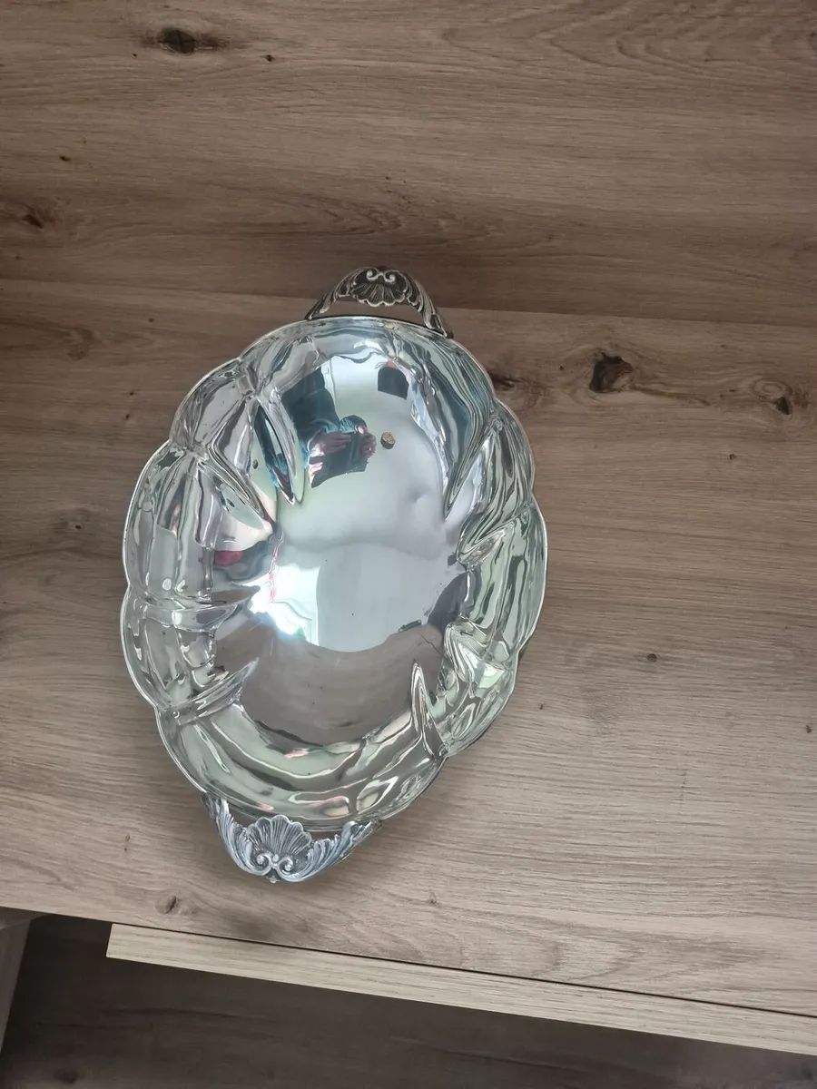 528 grams Sterling silver antique large pot 925 - Image 2