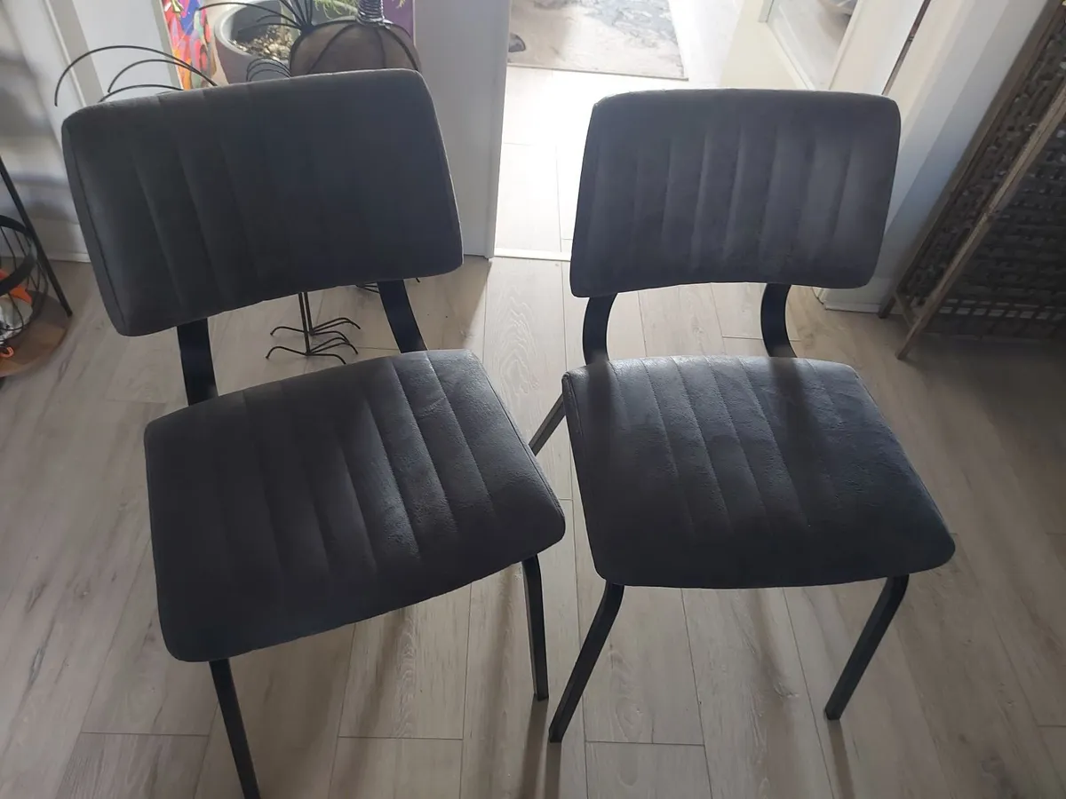 2 dining chairs - Image 1