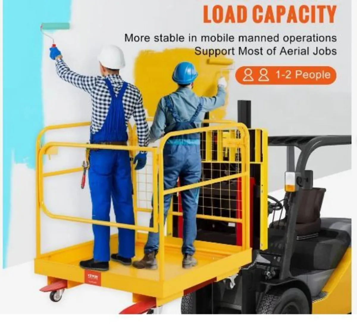 Forklift Safety Cage, 544.3 kg Load Capacity - Image 2