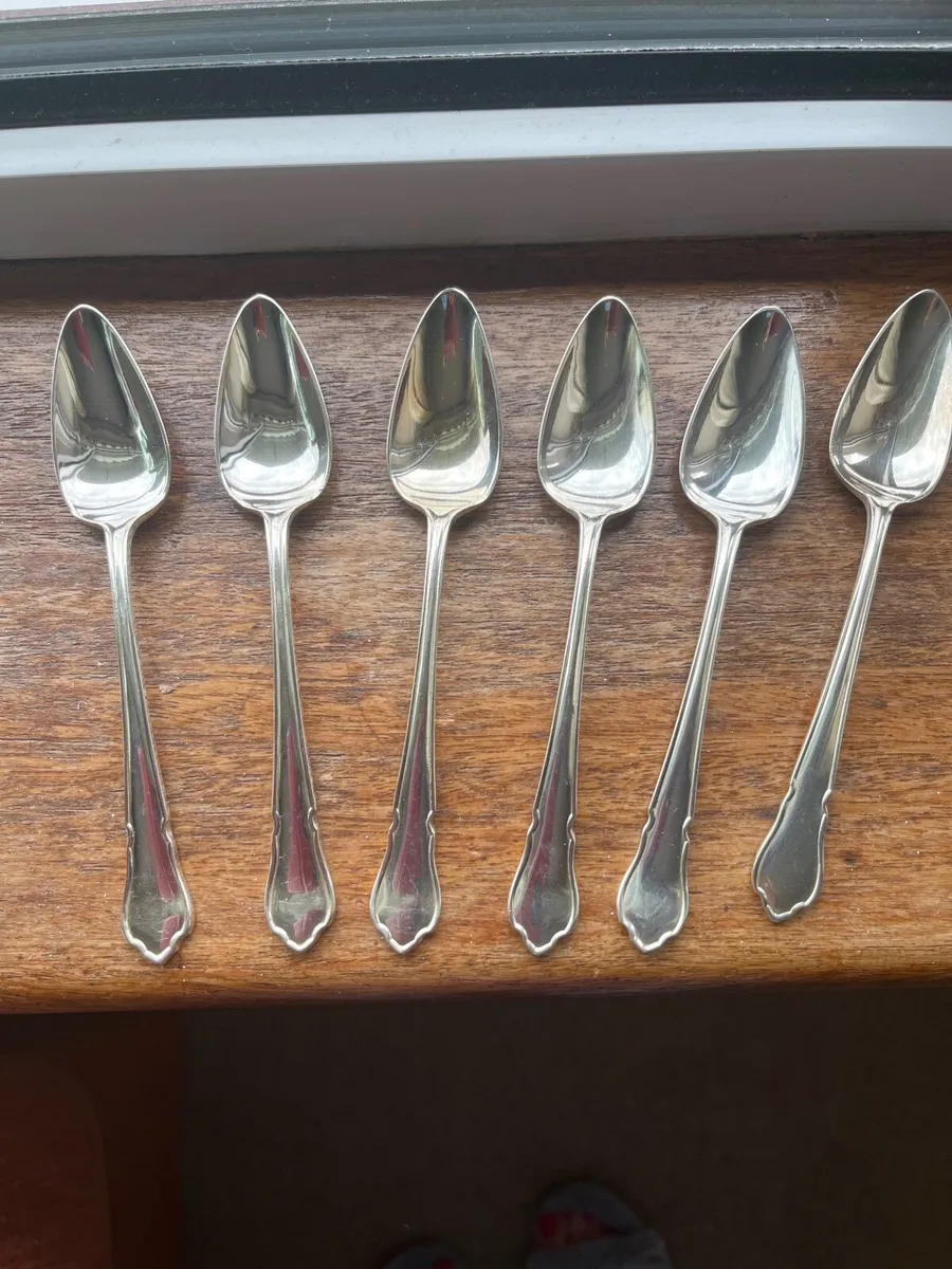 Silver plated spoons