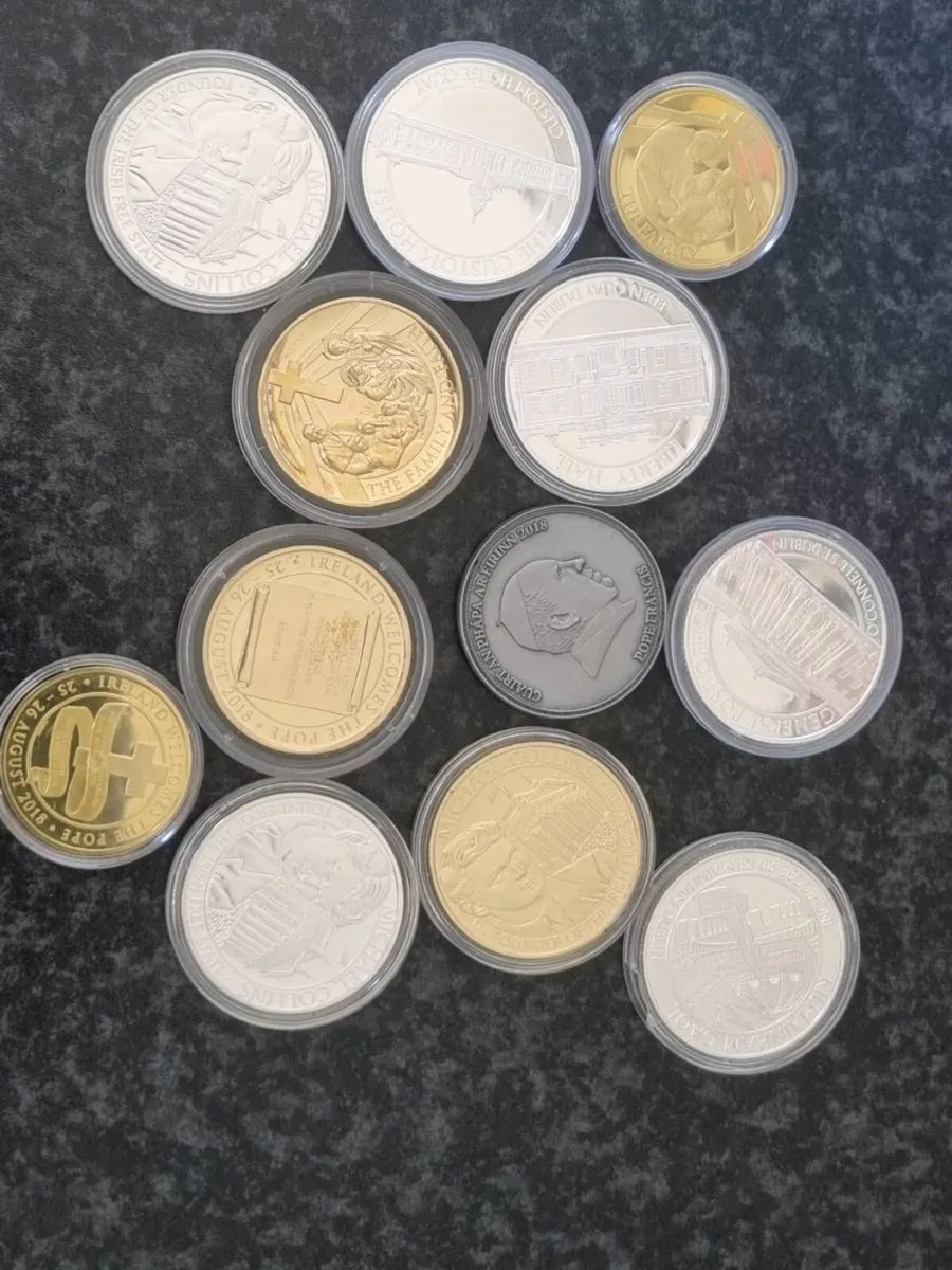 Irish memorabilia coins - Image 2