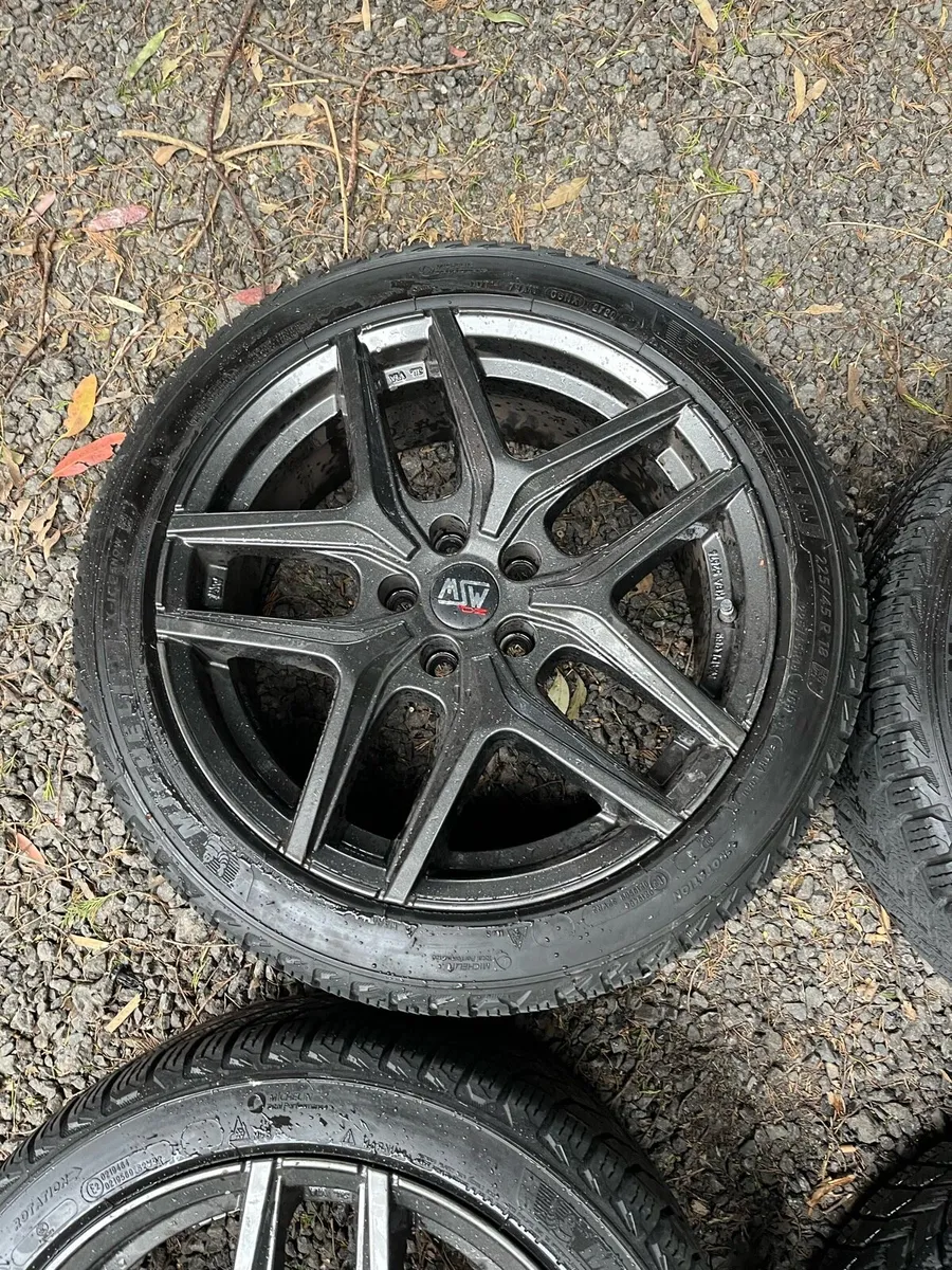 18’ OZ BMW VW 5x112 alloy wheels - Image 2