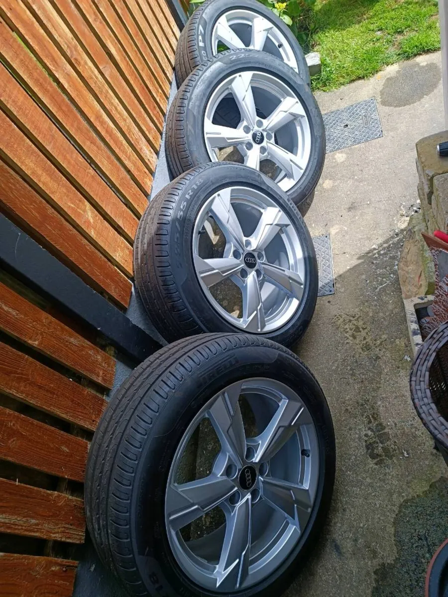 Audi 18" Alloys and Tyres Pirelli - Image 2