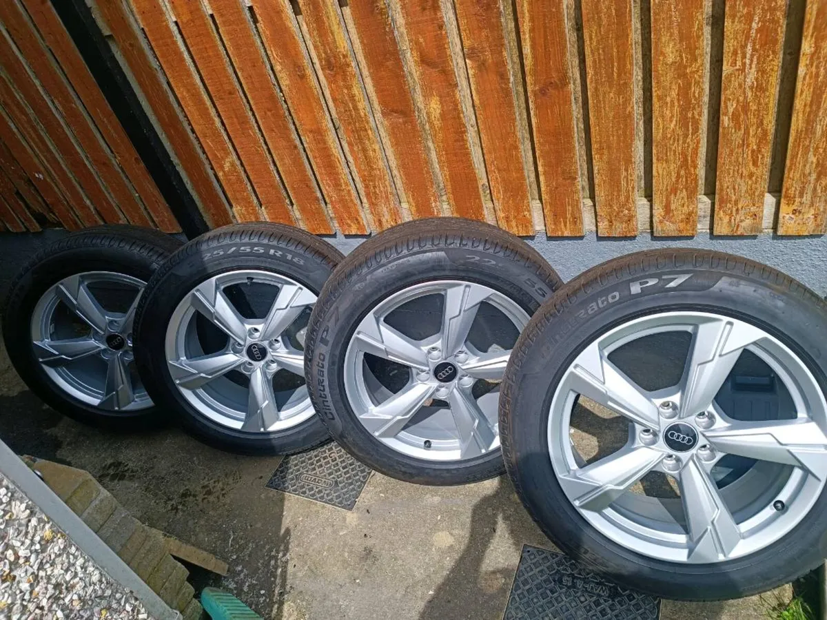 Audi 18" Alloys and Tyres Pirelli - Image 1